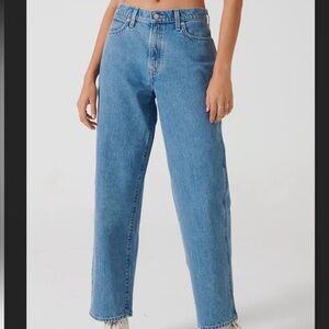 Sunday Best dad jeans in black, size 24 (Aritzia)